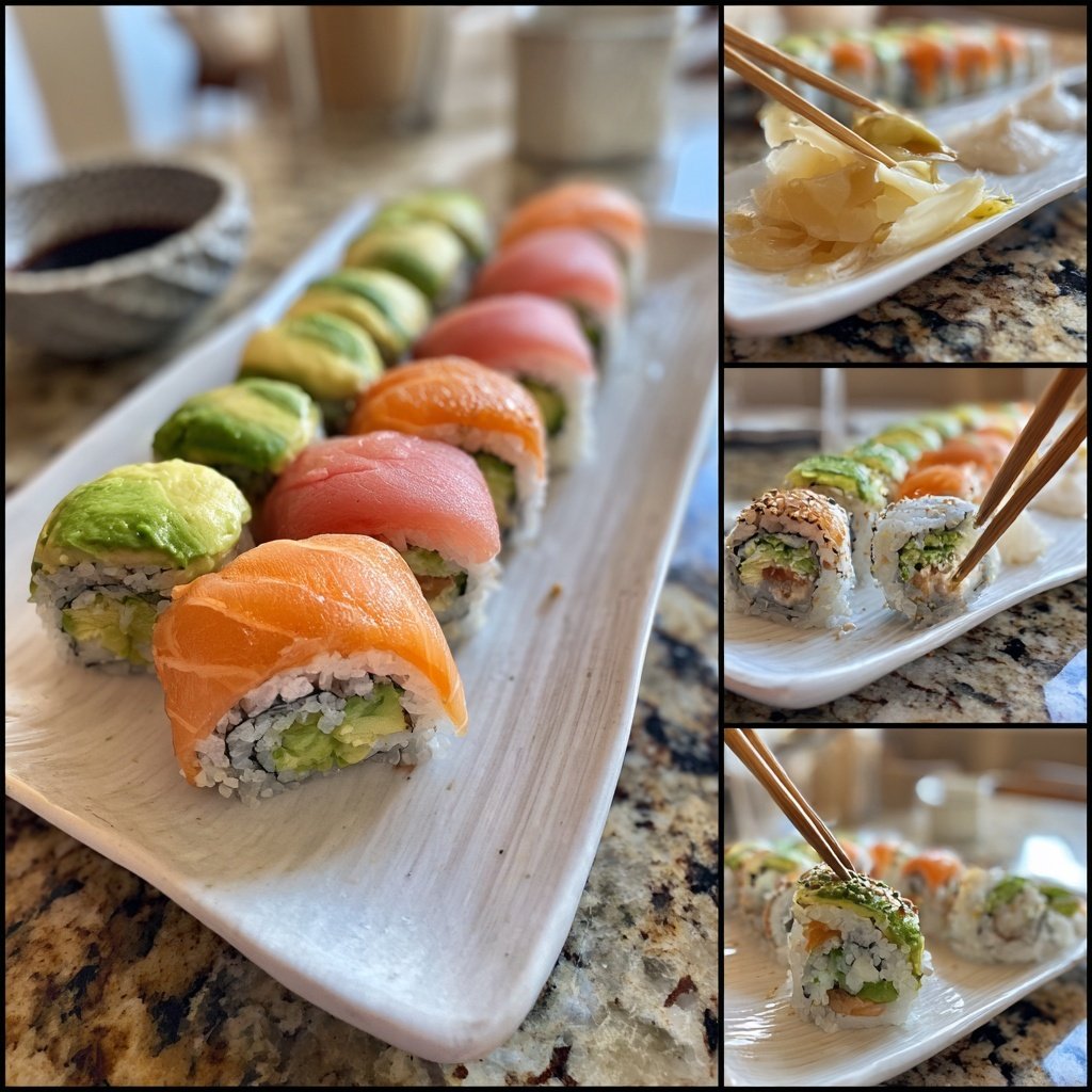 Global Japanese Sushi Rolls