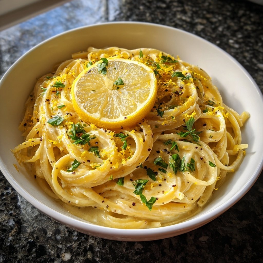Pasta Al Limone in Minutes