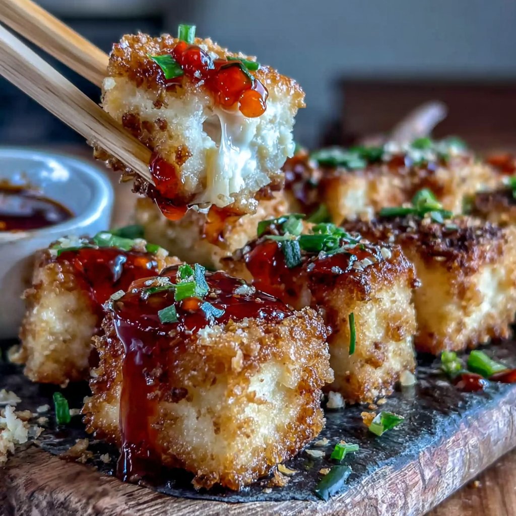 Crispy Tofu with Sweet Chili Sauce