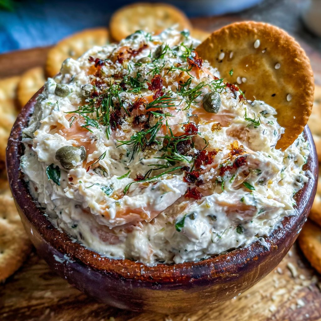 Smoked Salmon Dip Bowl