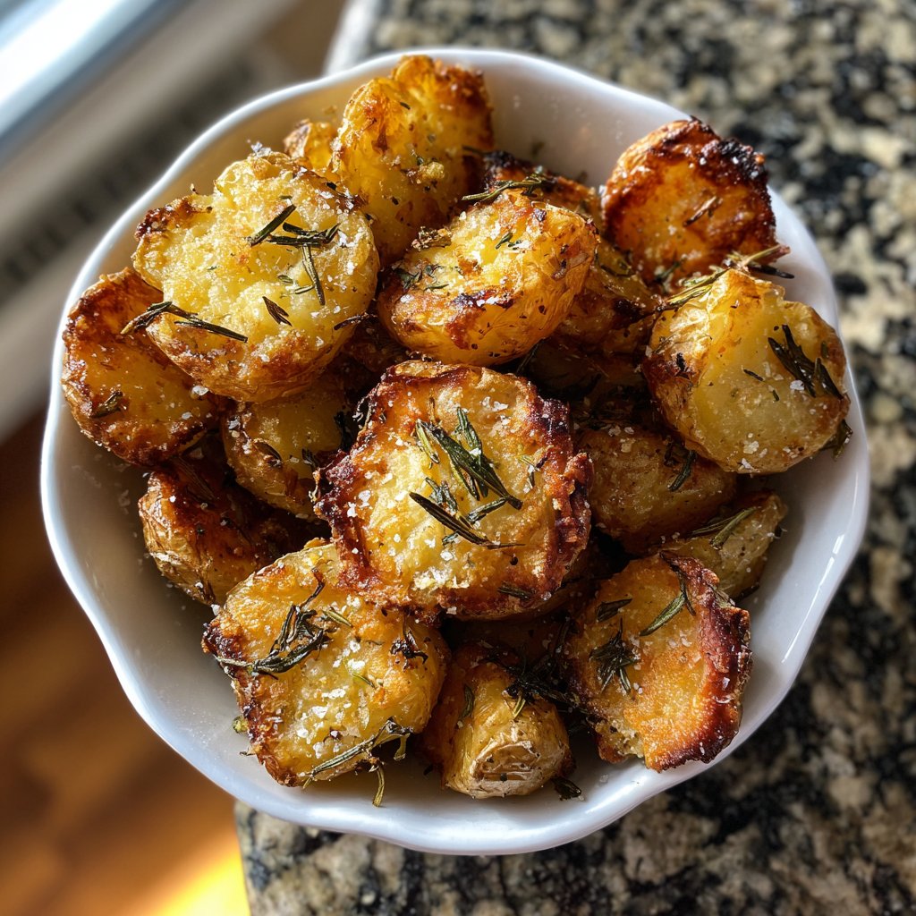 Crispy Rosemary Airfryer Potatoes